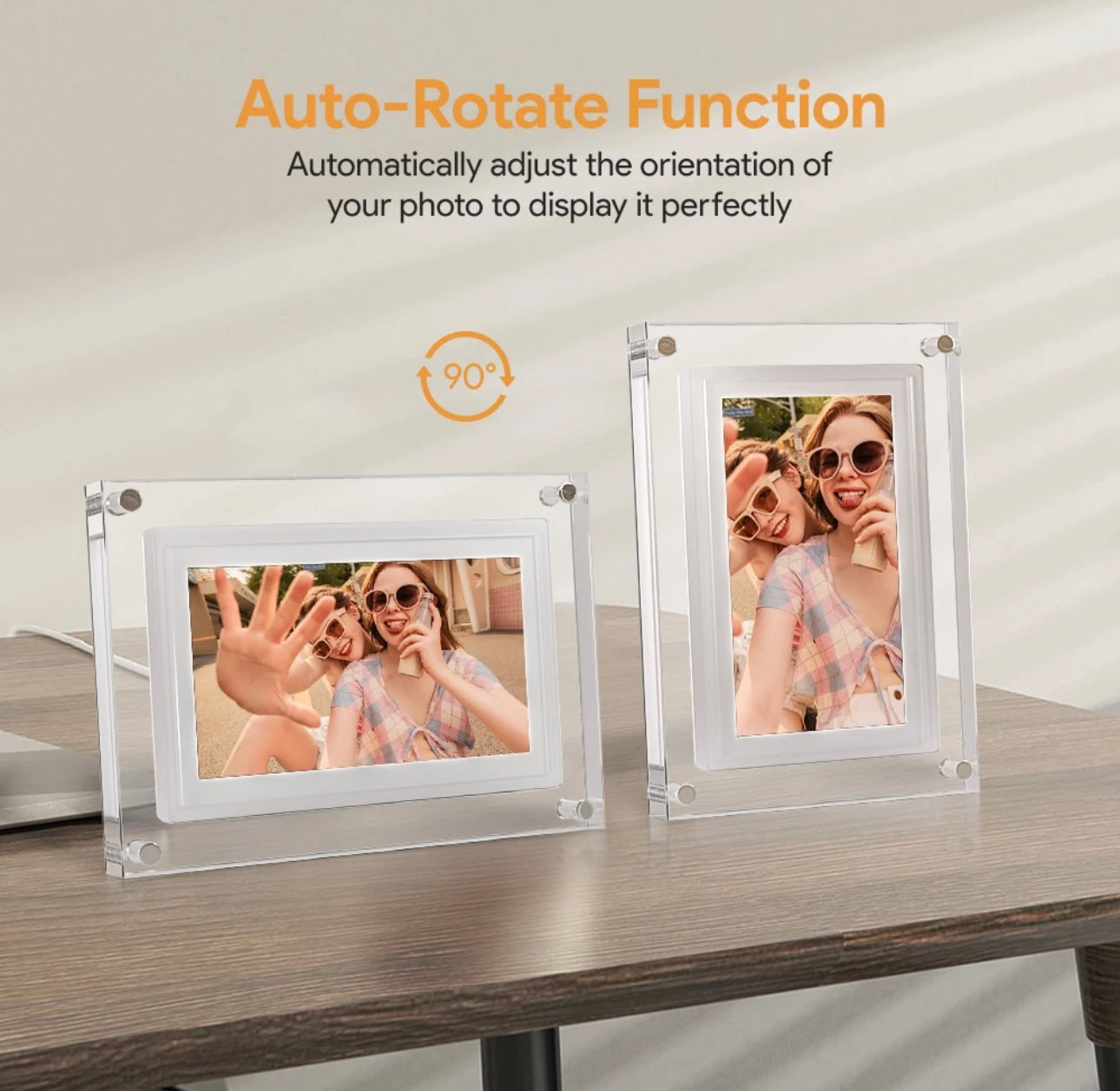 7 inch Acrylic Display Digital Picture Frame